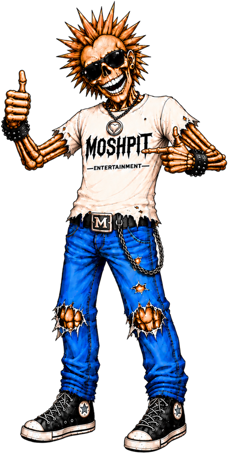 Moshi präsentiert stolz die kommende Merch-Kollektion von Moshpit Entertainment